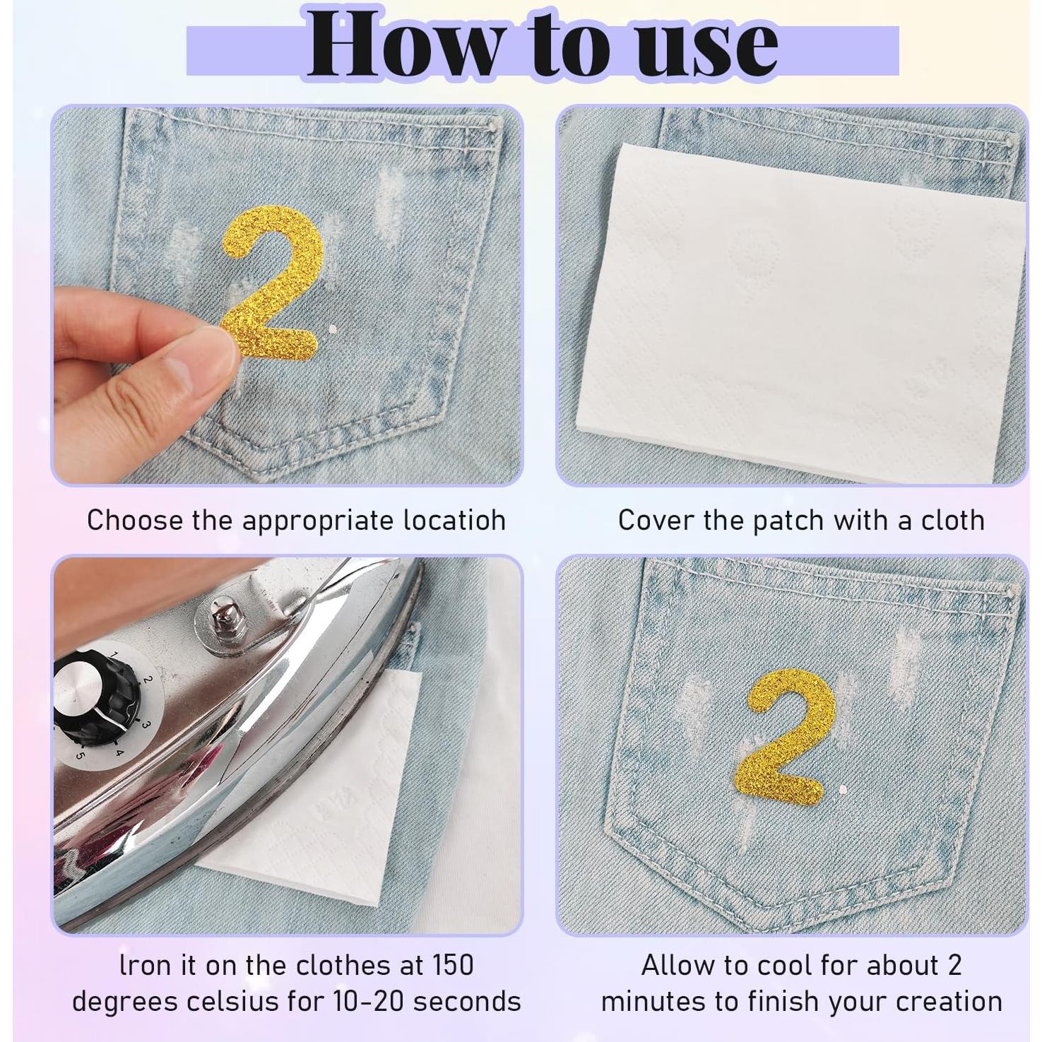 Conjunto de Letras de Brillo ZESION 52 Piezas Rosa