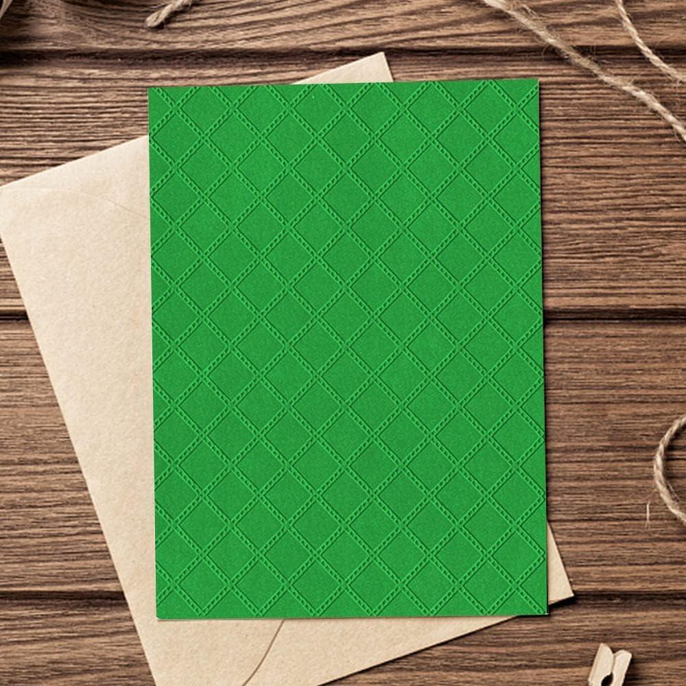 Plantilla de Embossing Hying Diamante Cuadrado 14.8x5.8 cm