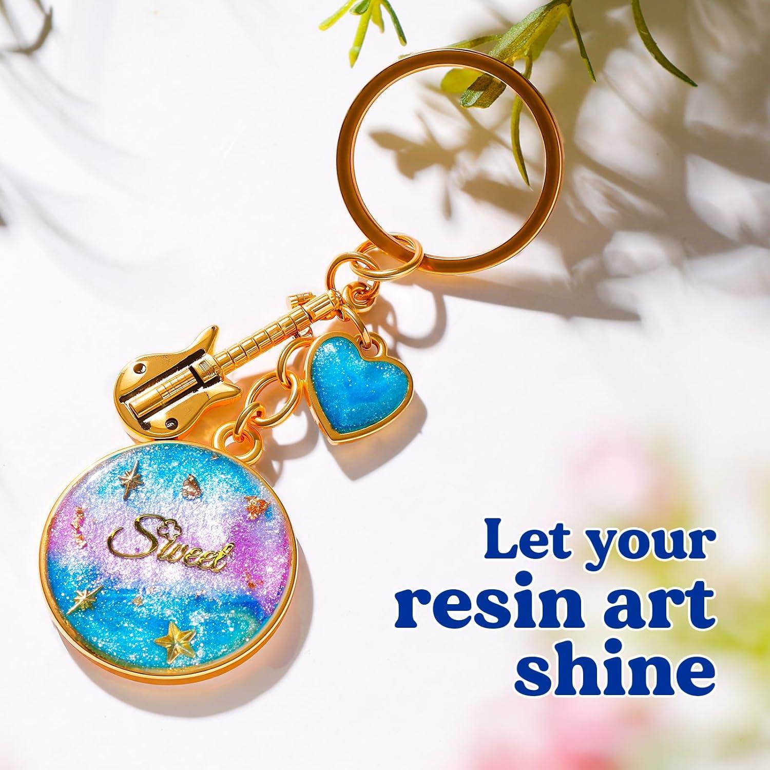 Resina UV Perlescente LET'S RESIN 10 Colores 20g Cada Uno