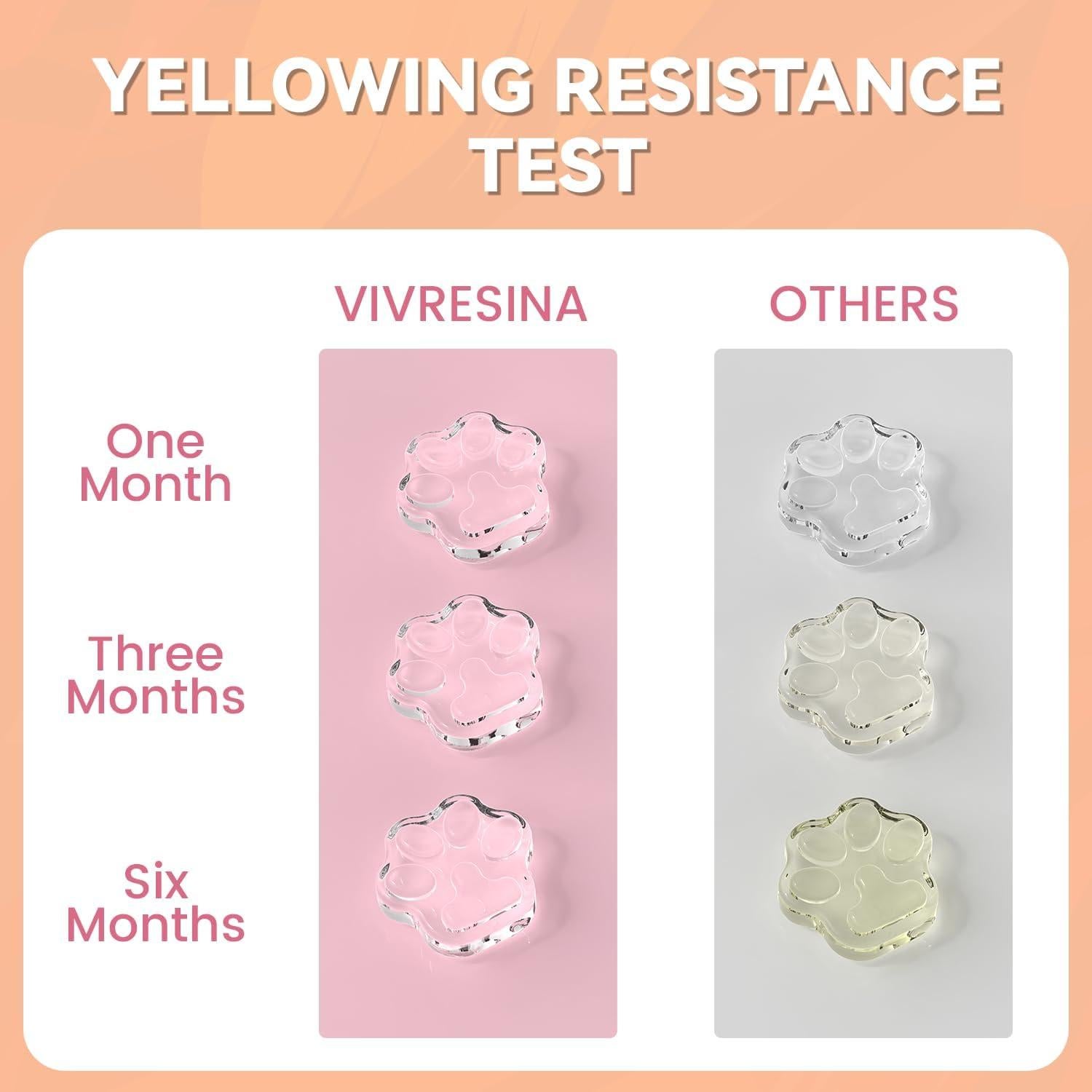 Resina UV 250g Vivresina Cristal Claro Duro Curado Rápido