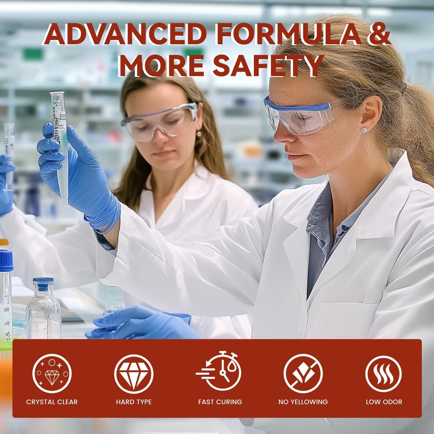 Resina UV 250g Vivresina Cristal Claro Duro Curado Rápido