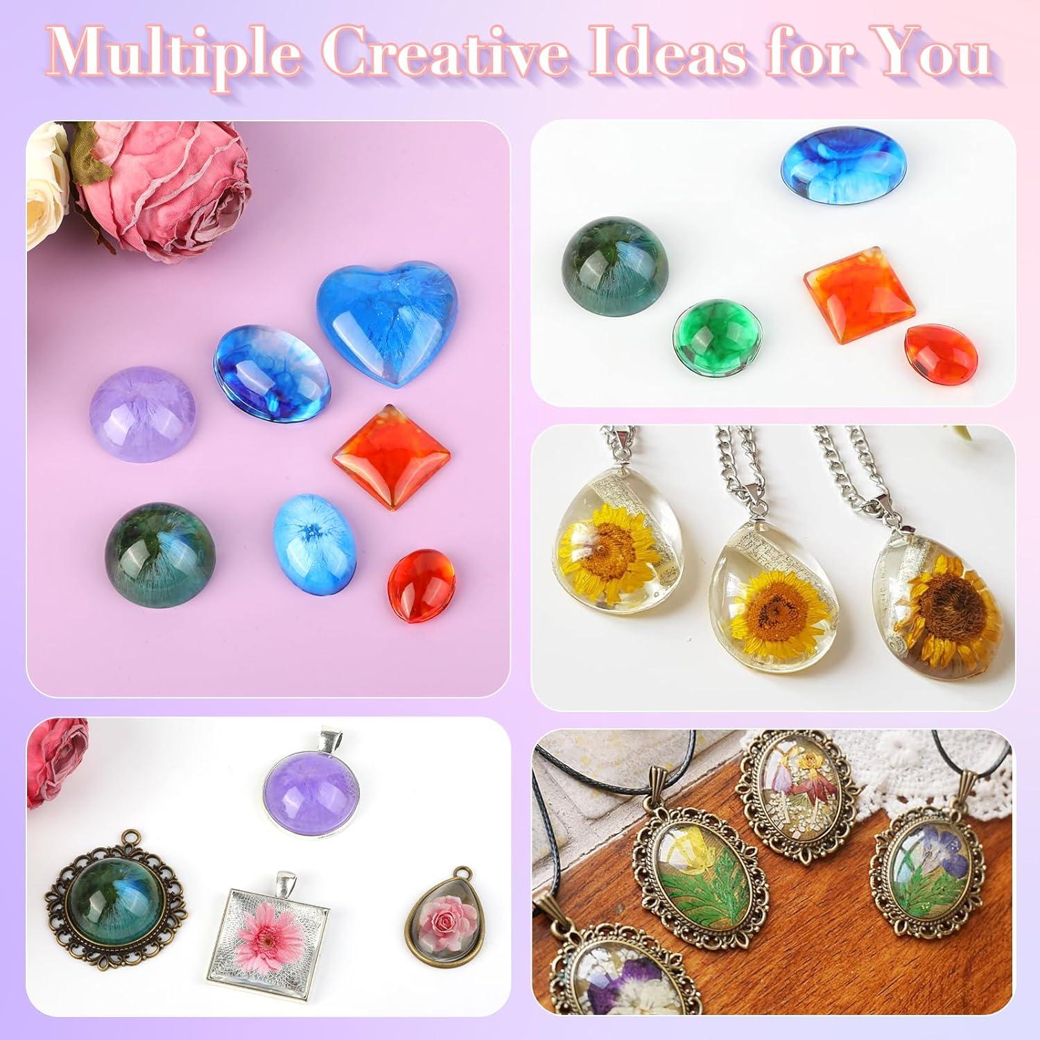 Kit de Moldes de Joyería LPZNUYVC con 40 Bandejas de Metal