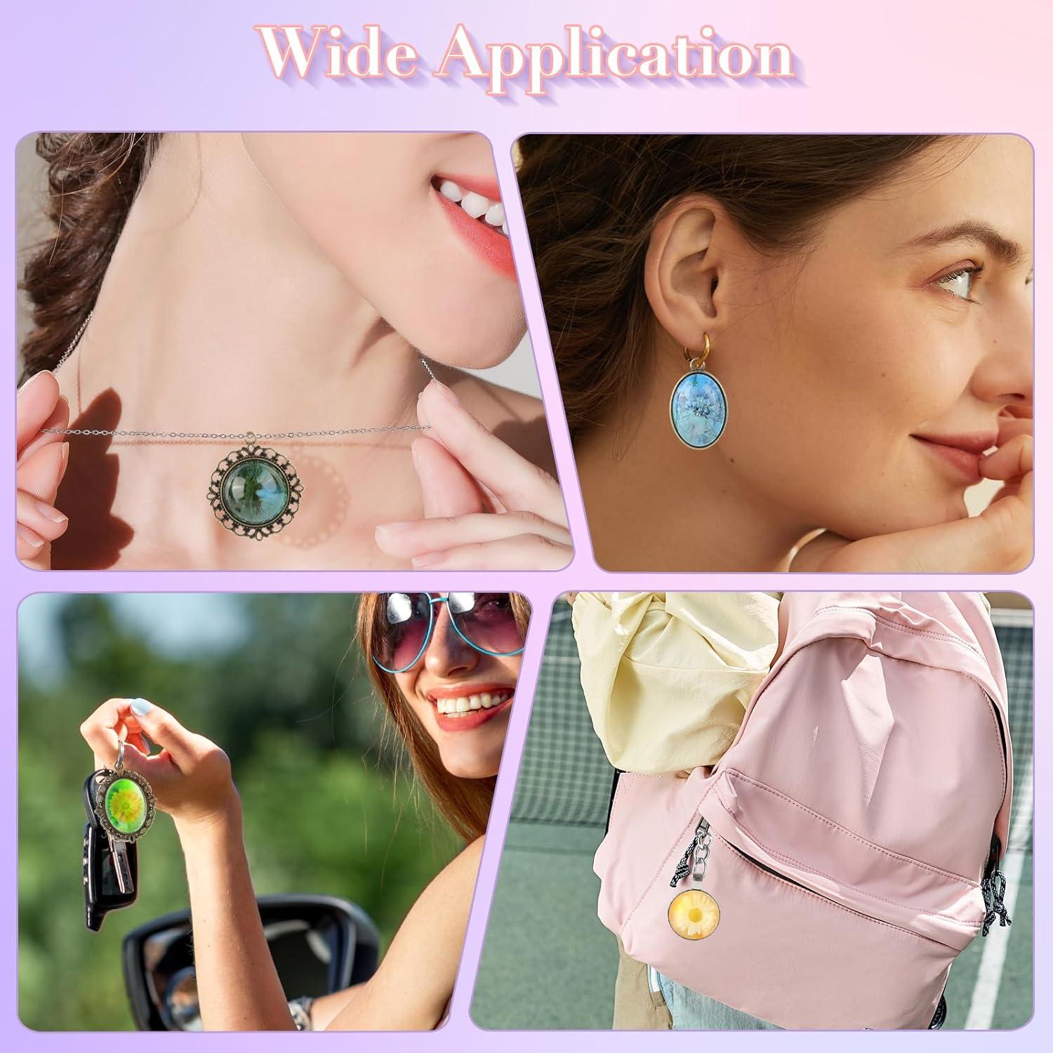 Kit de Moldes de Joyería LPZNUYVC con 40 Bandejas de Metal