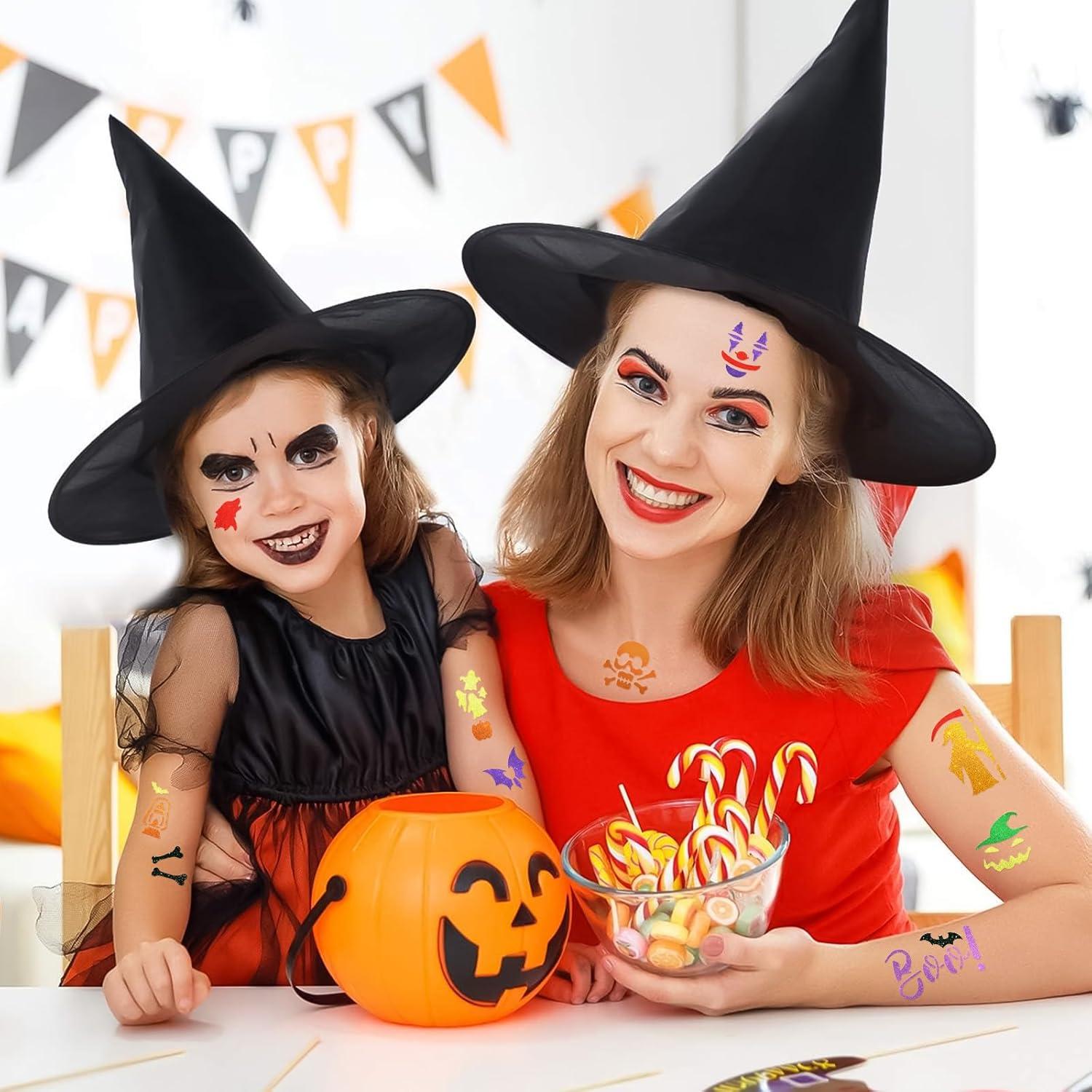 Kit de Marcadores de Tatuajes Temporales BASIFA - 12 Colores + 135 Plantillas