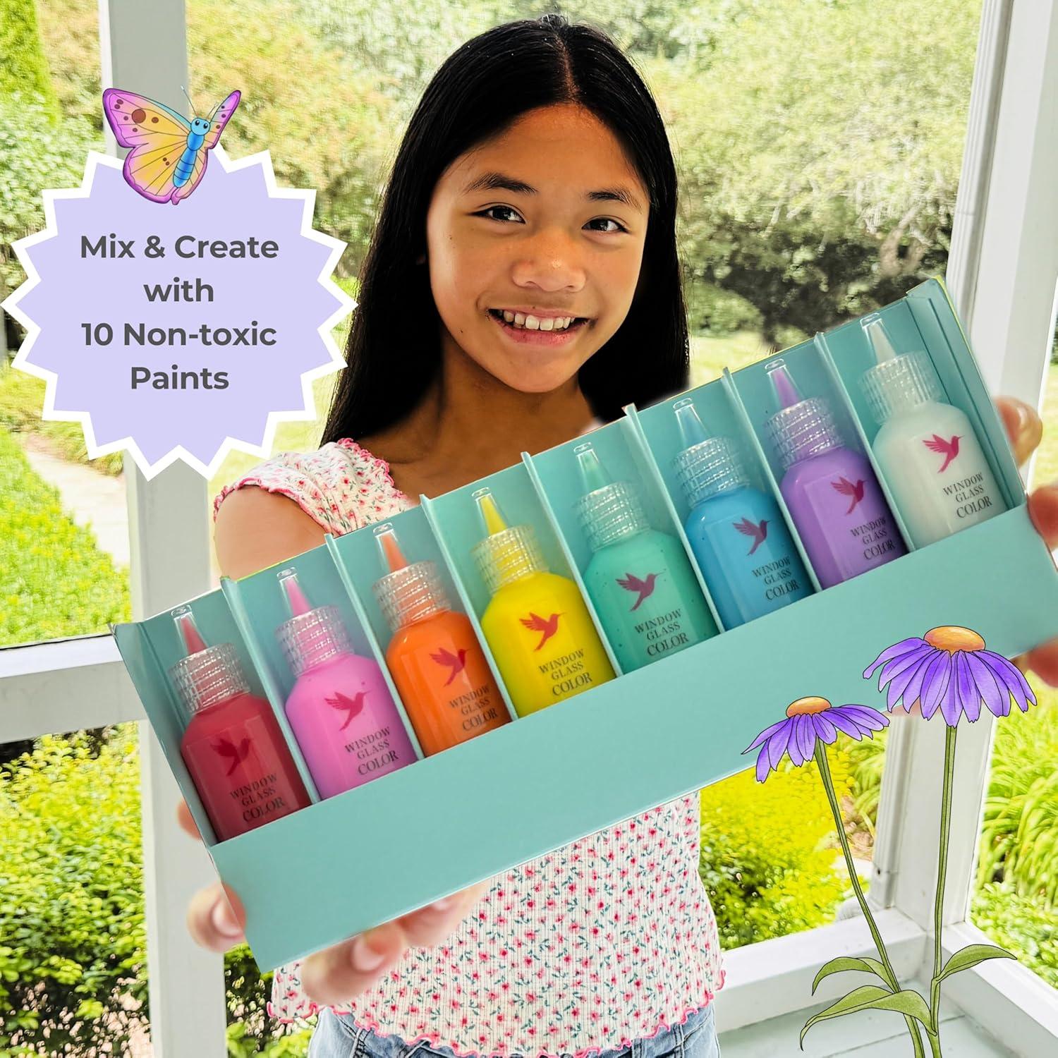 Kit de Arte de Ventana SunnyLifeStudios - Mariposas 12 Piezas