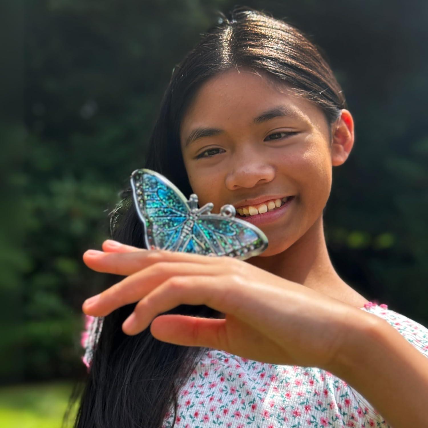 Kit de Arte de Ventana SunnyLifeStudios - Mariposas 12 Piezas