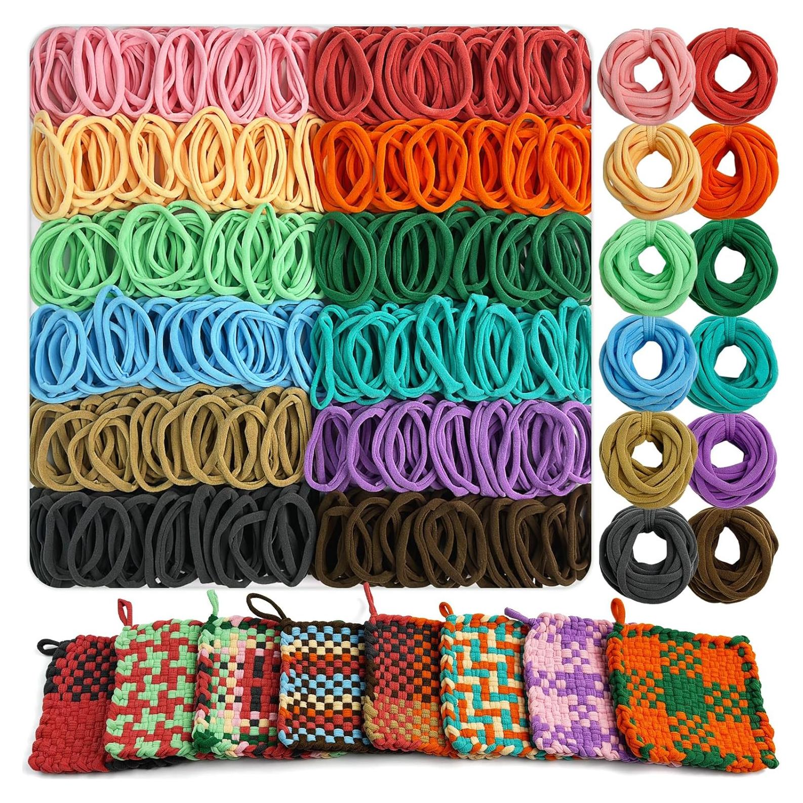 Repuesto de Bucles de Telar UCDRMA 576PCS 12 Colores Morandi