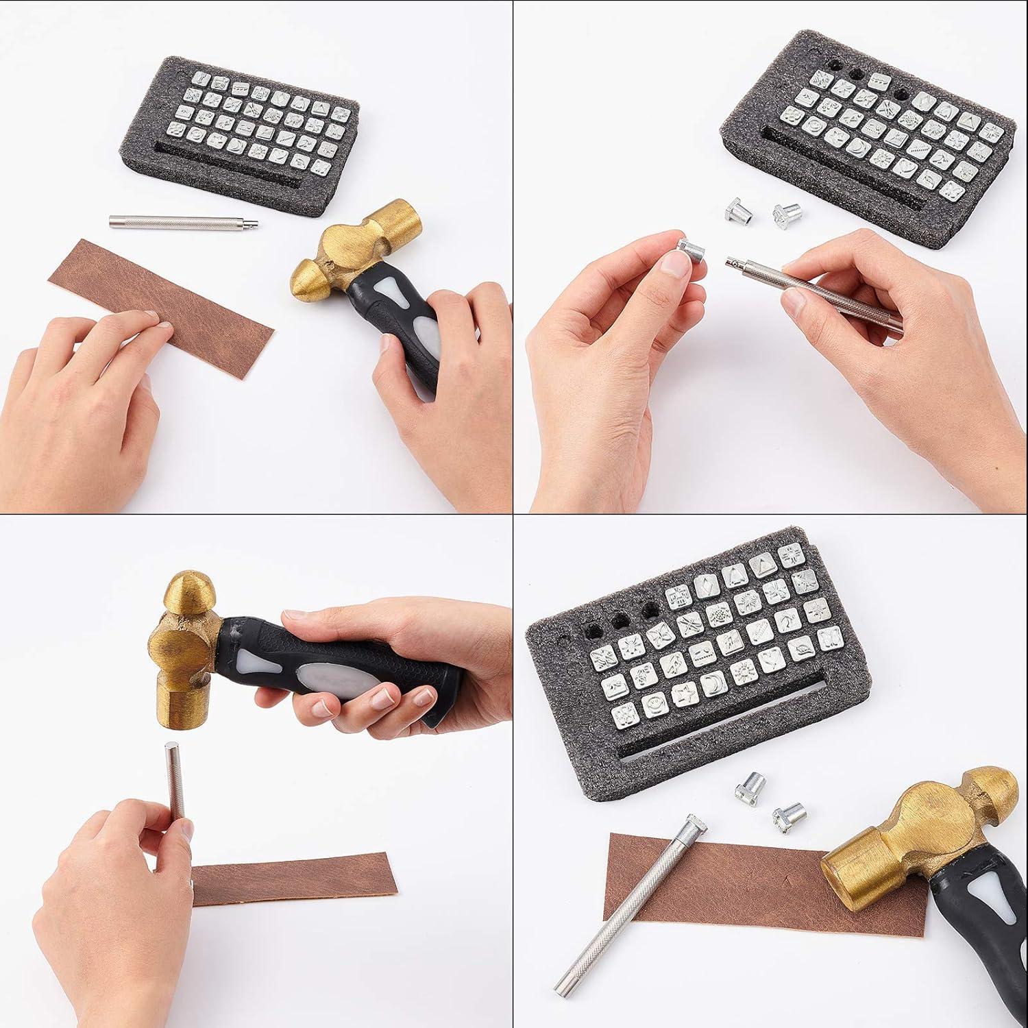 Juego de Sellos de Metal Insecto PH PandaHall 32 pcs DIY