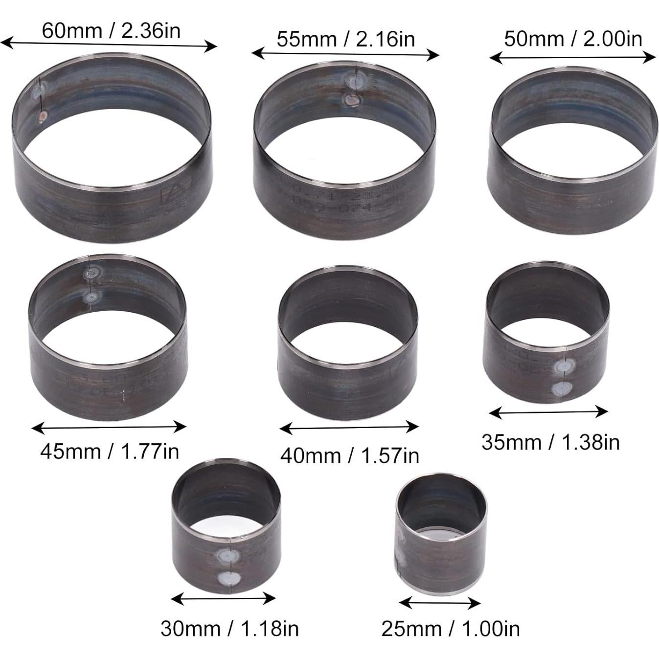 Juego de 8 Troqueles de Agujeros de Cuero WALFRONT 25.6mm