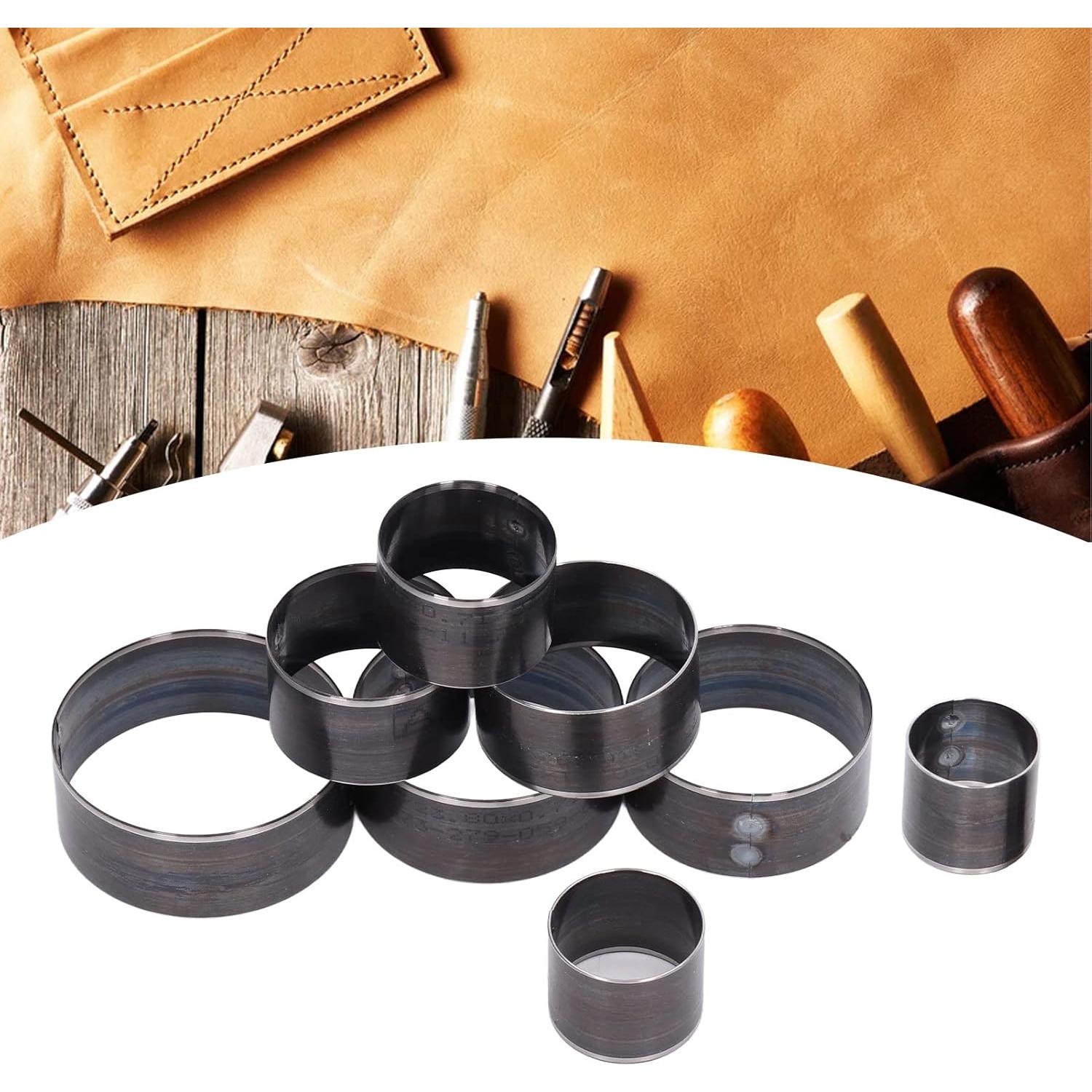 Juego de 8 Troqueles de Agujeros de Cuero WALFRONT 25.6mm