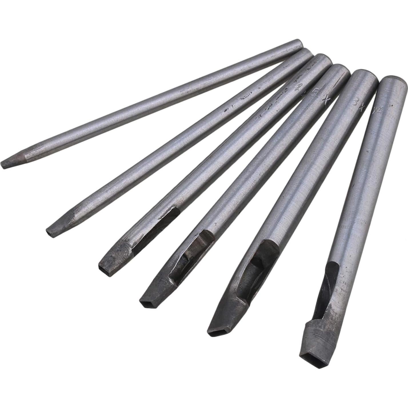 Juego de Punzones Huecos CNBTR de Acero - 6 Piezas 10cm
