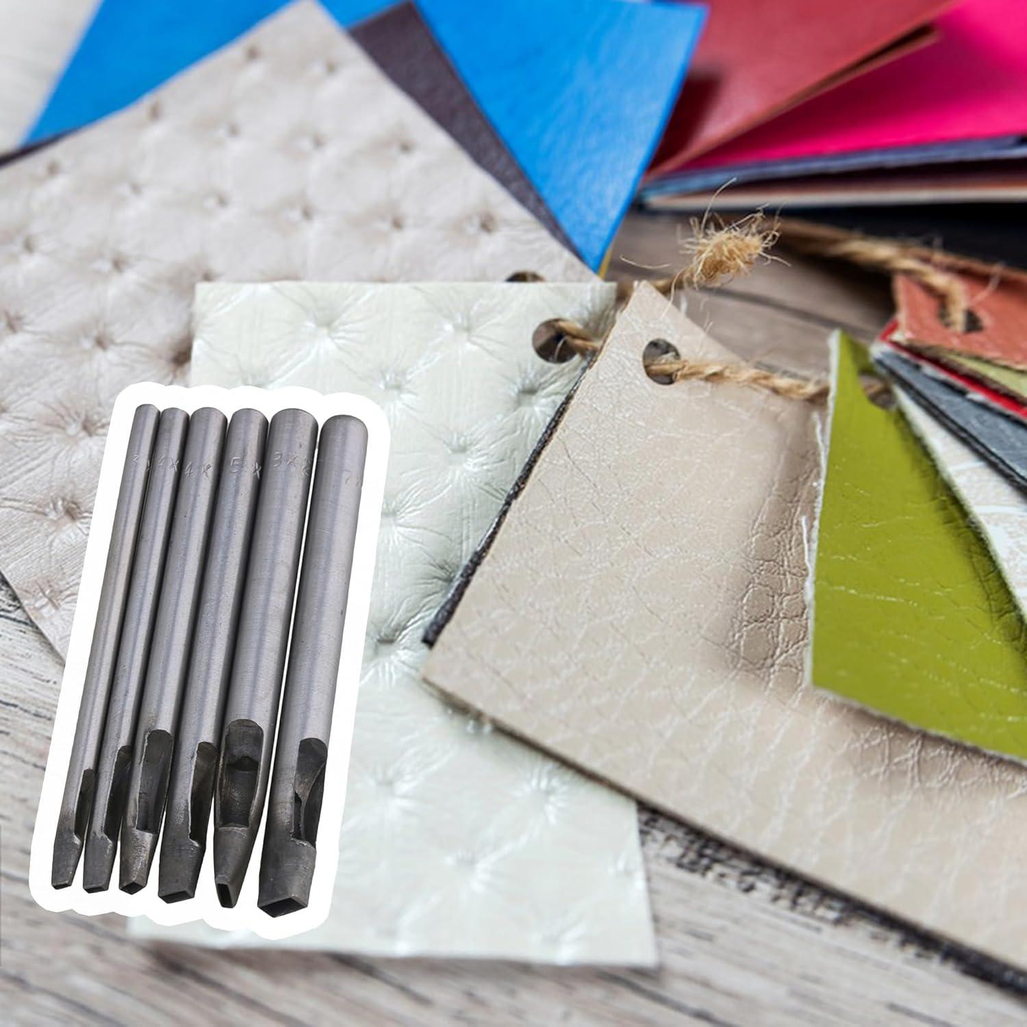 Juego de Punzones Huecos CNBTR de Acero - 6 Piezas 10cm