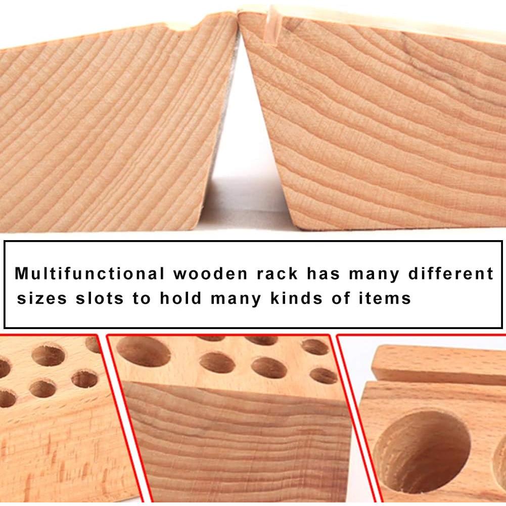 Soporte Organizador de Herramientas de Cuero QMNNMA 68 Agujeros