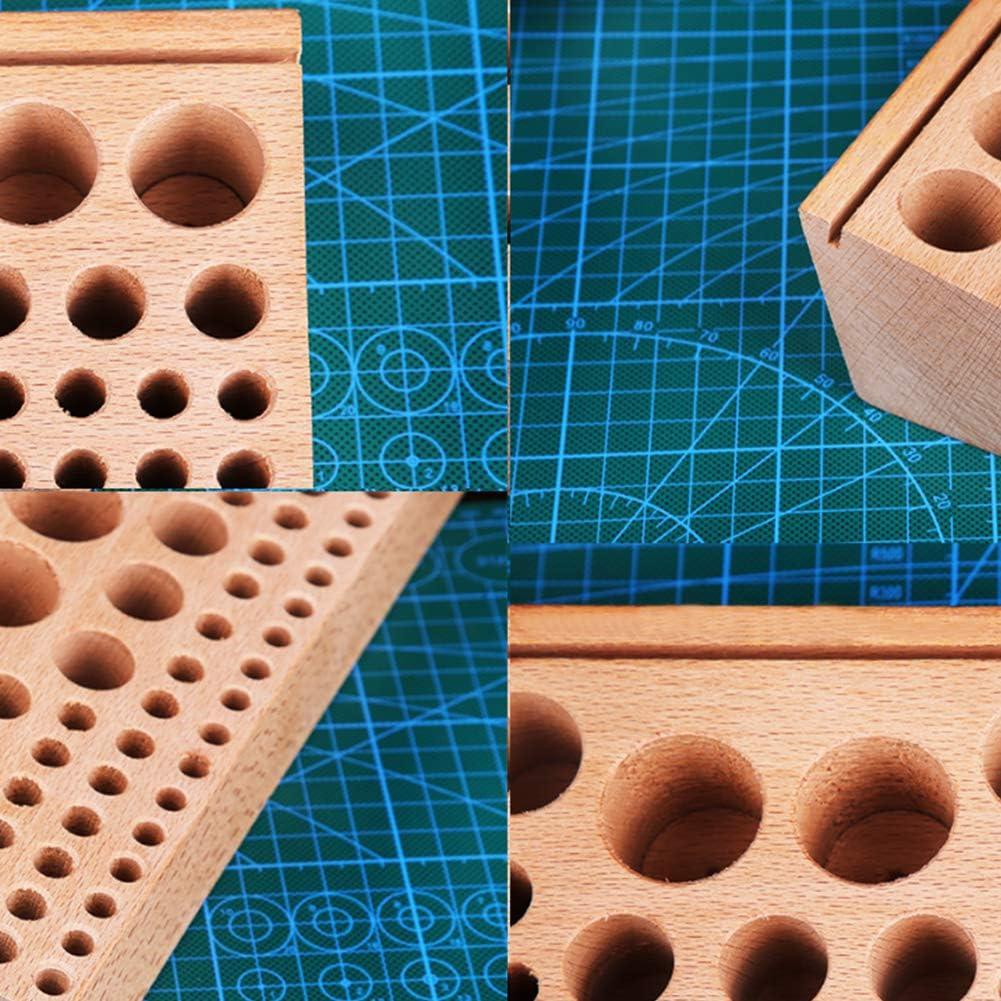 Soporte Organizador de Herramientas de Cuero QMNNMA 68 Agujeros