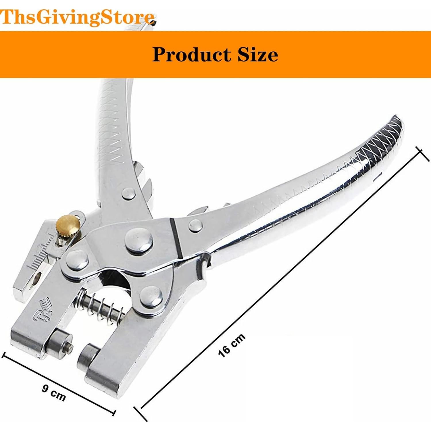 Kit de Ojetes de Metal 100 Pcs con Alicates ThsGivingStore