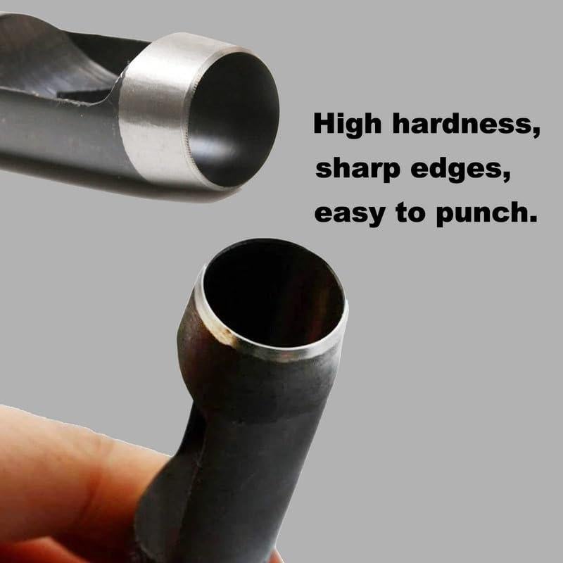 Perforadora de Agujeros 23 mm Aoktorkit para Cuero y Papel