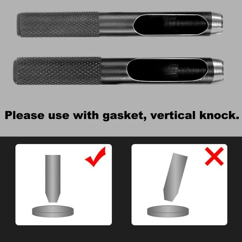 Perforadora de Agujeros 23 mm Aoktorkit para Cuero y Papel