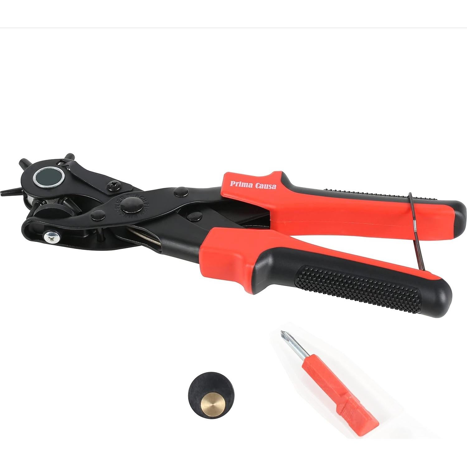 Perforador de Agujeros para Cinturones Prima Causa - Ajustable y Resistente