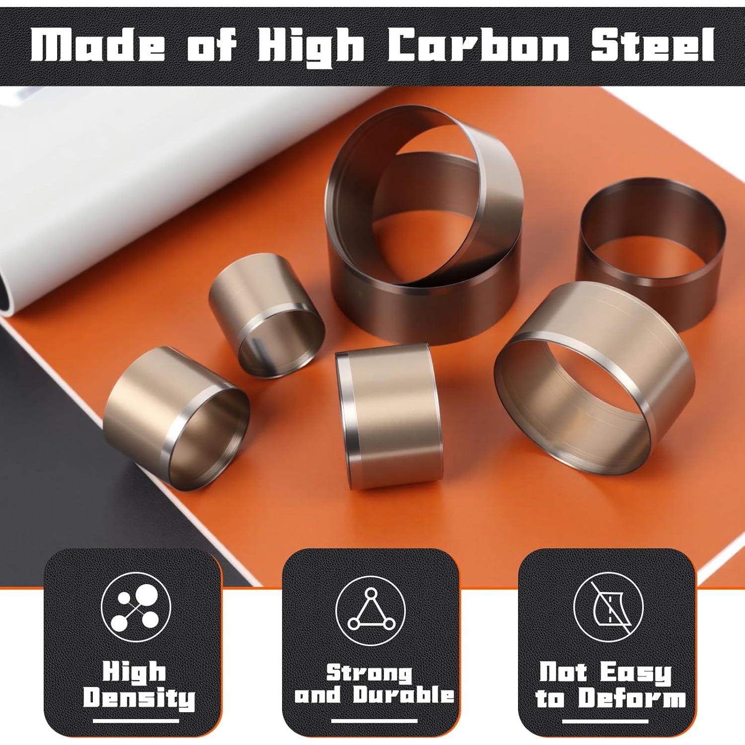 Juego de Herramientas de Corte Circular ZAPSIFOU 9 Piezas 15-55mm