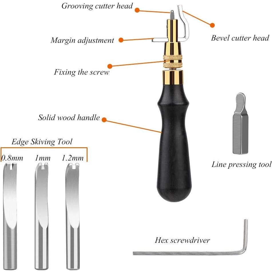 Herramienta de Ajuste 7 en 1 DIUDUS para Costura en Cuero