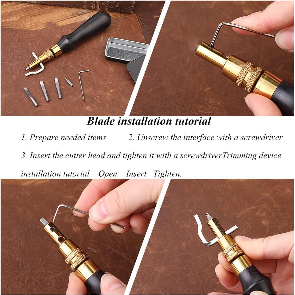 Herramienta de Ajuste 7 en 1 DIUDUS para Costura en Cuero