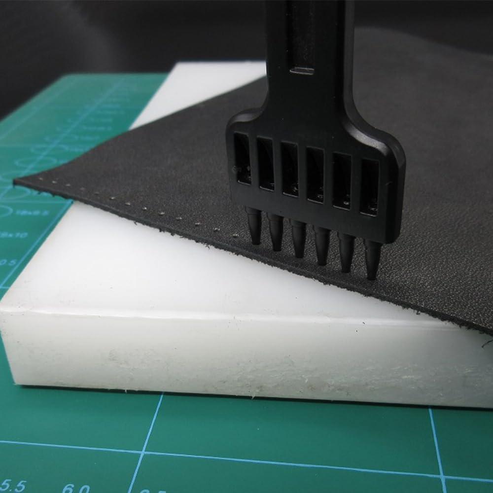 Almohadilla de Perforación de Cuero Auniwaig 30x20cm Plástico