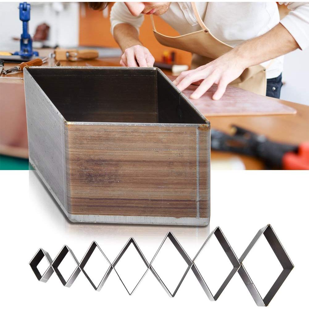 Juego de 7 Piezas de Punzón de Cuero Hztyyier 20-50 mm