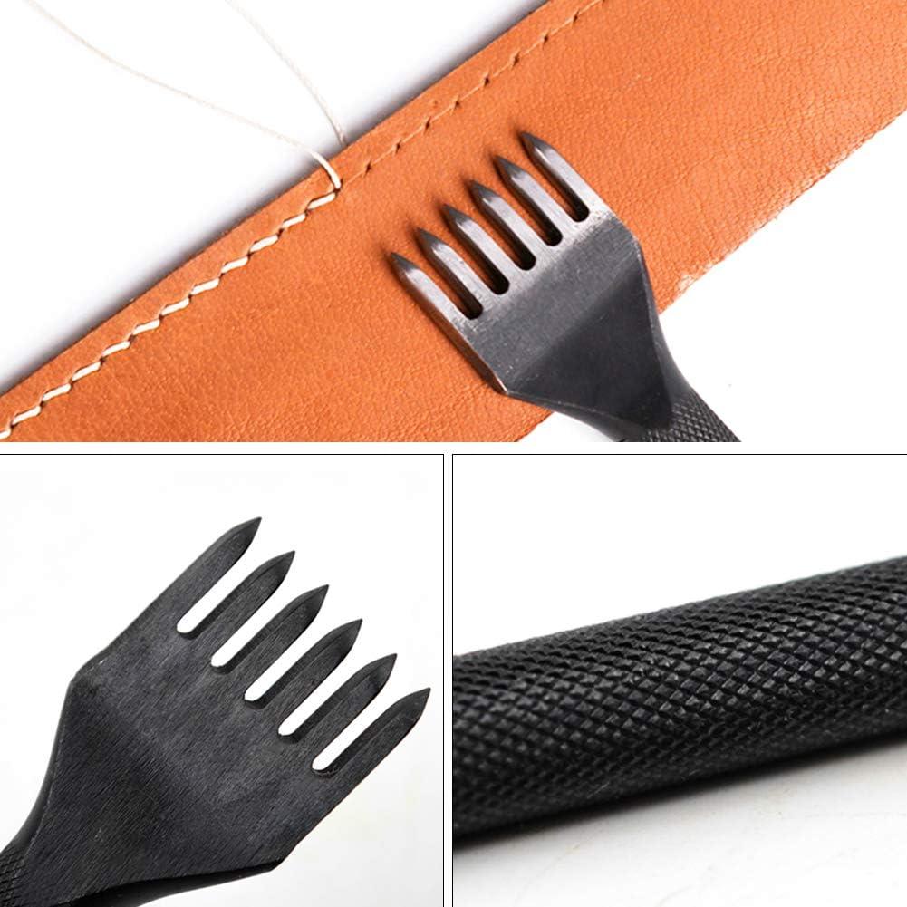 Juego de 4 Punzones de Cuero QMNNMA 3mm para Manualidades