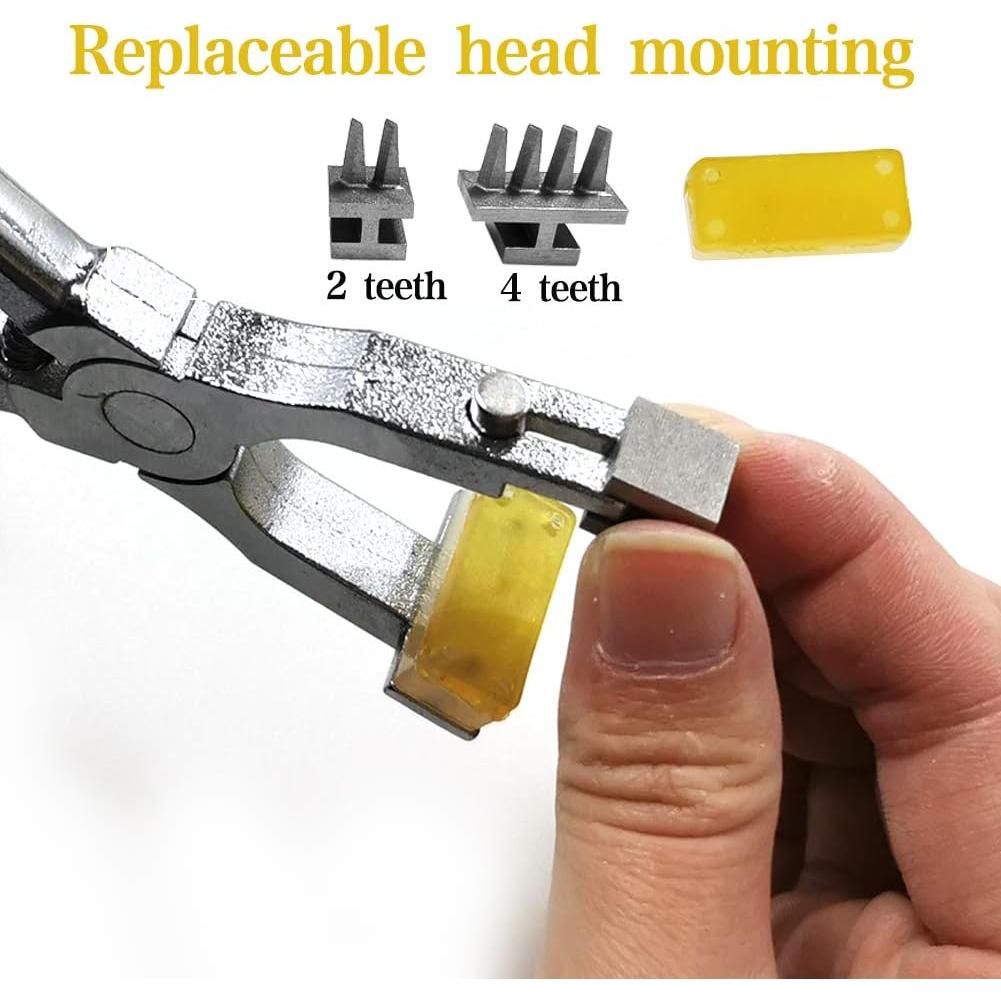 Perforadora de Agujeros BUTUZE 4mm con Agujas y Hilo para Cuero