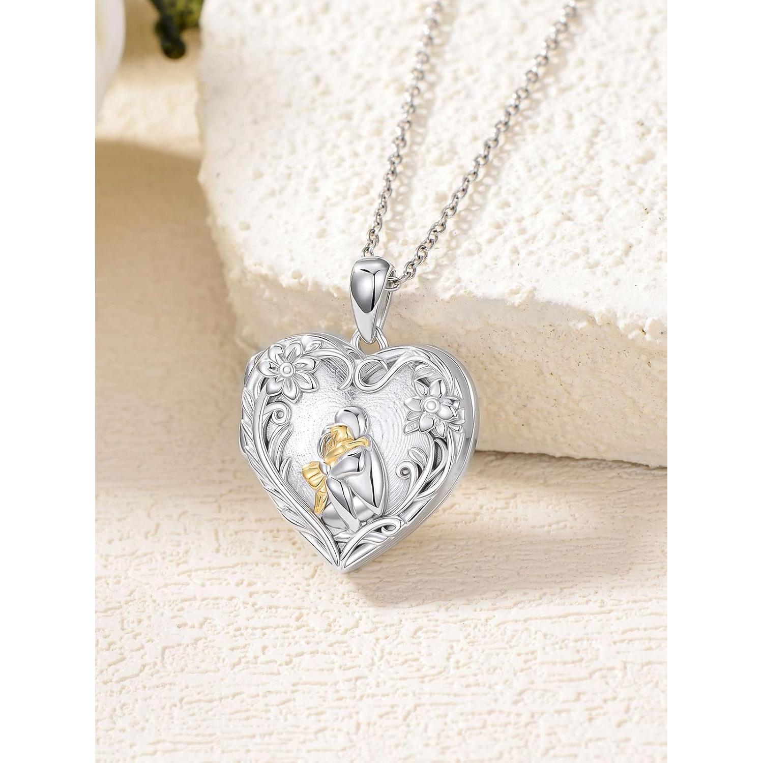 Collar Medallón Personalizado Plata Esterlina 925 para Hija