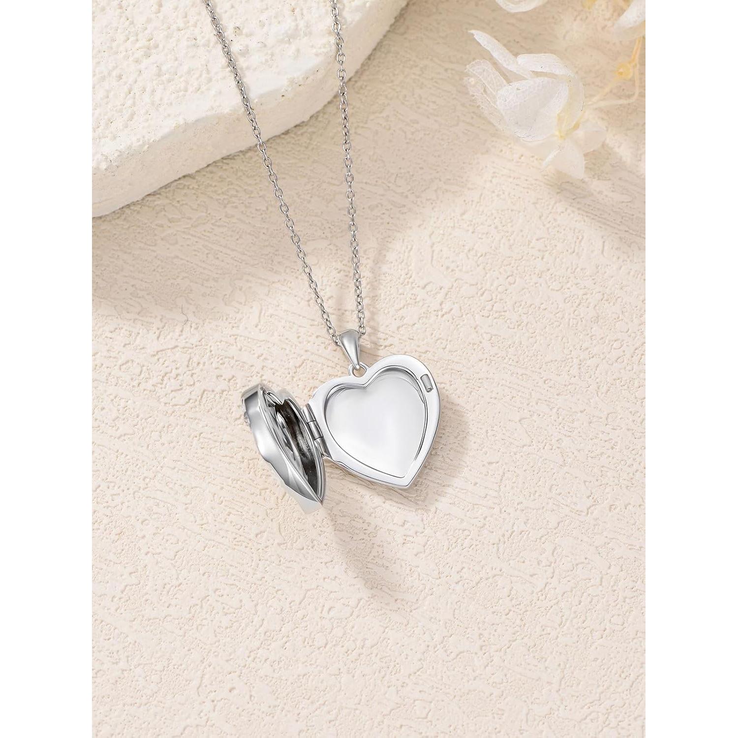 Collar Medallón Personalizado Plata Esterlina 925 para Hija