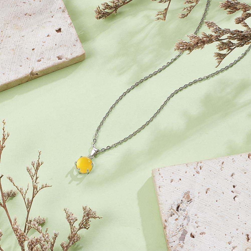 Colgante Redondo de Plata Esterlina 925 BENECREAT 12x9x5mm