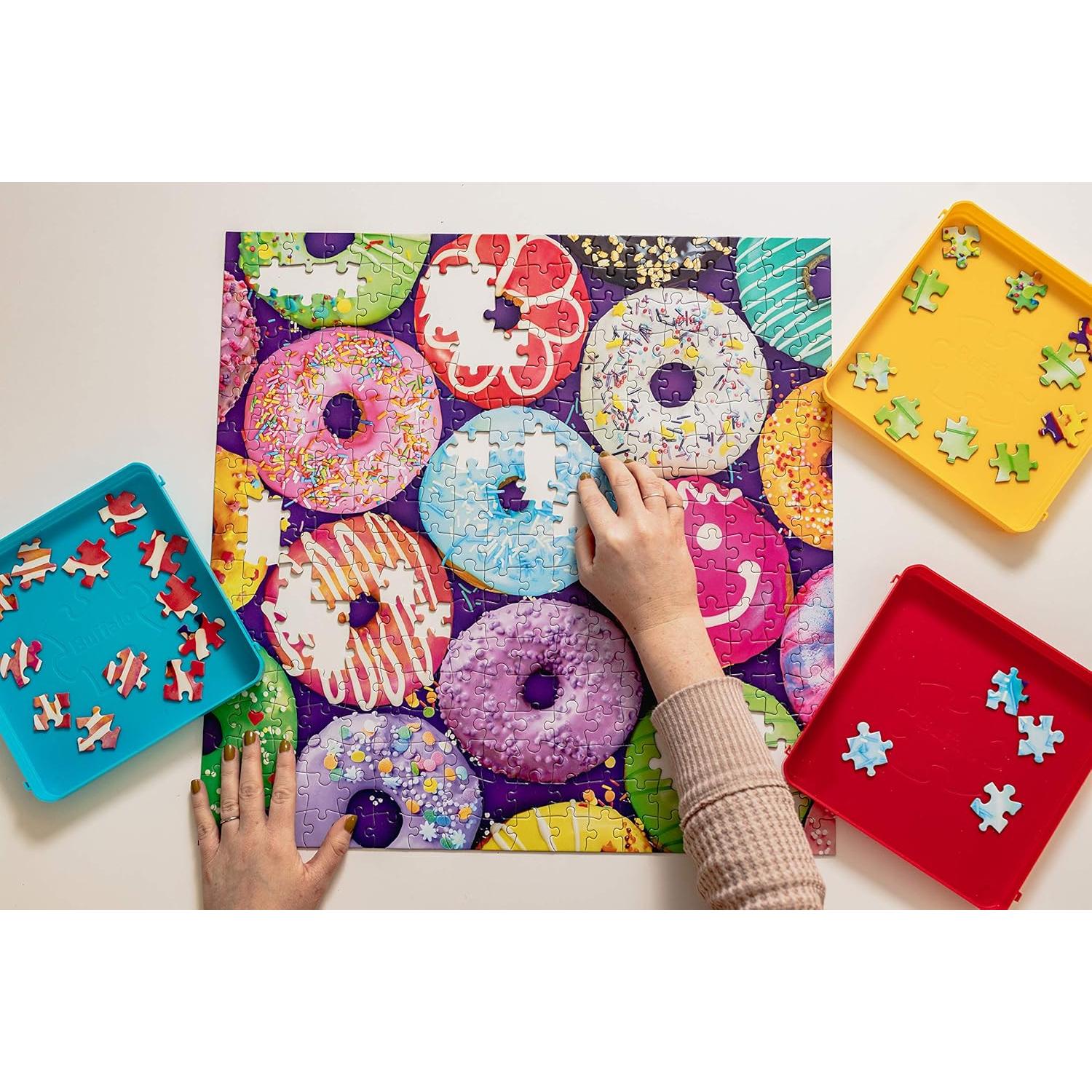 Bandejas de Clasificación de Puzzles Buffalo Games - 7 Unidades