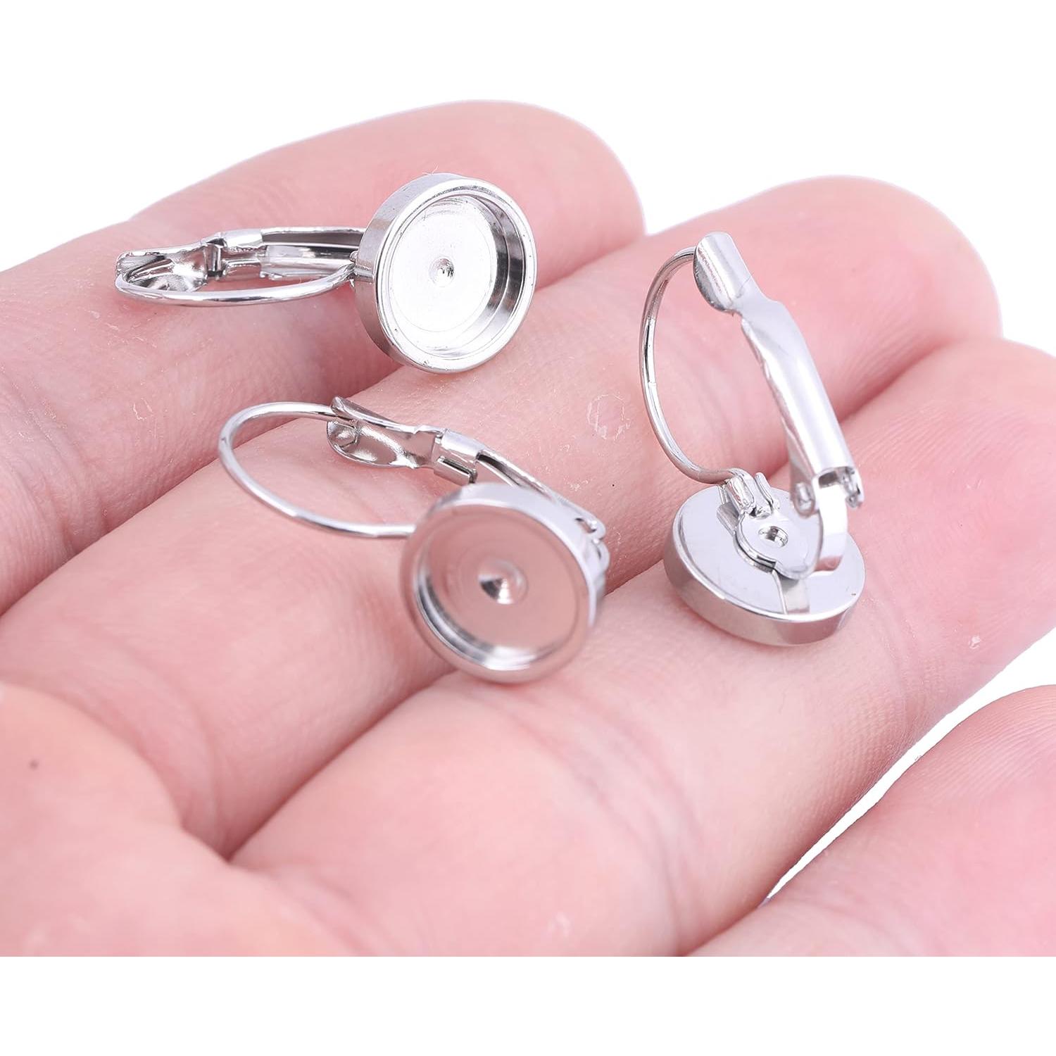 20 Piezas Configuraciones de Pendientes Reidgaller Acero Inoxidable 8mm