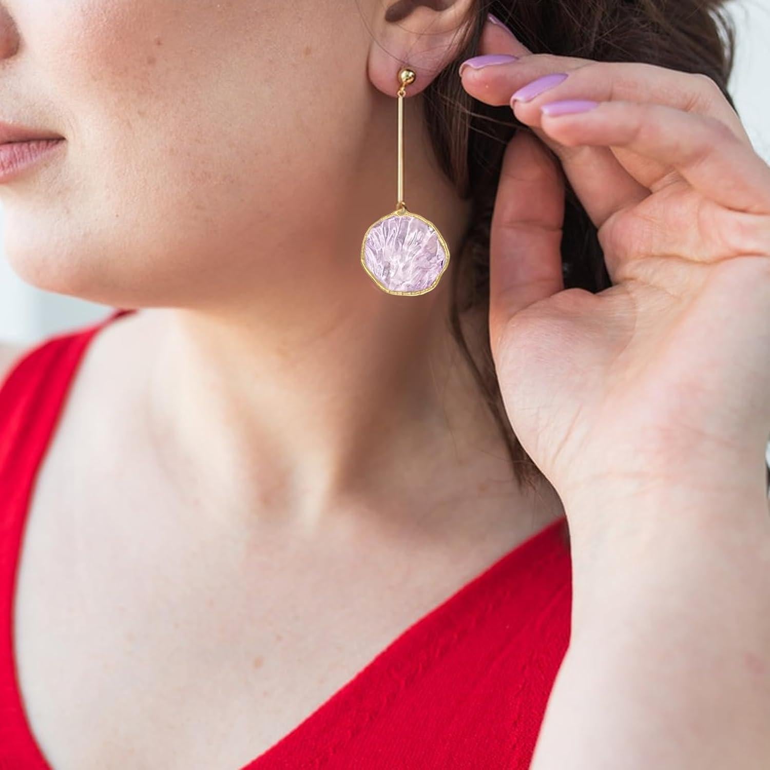 48 Piezas Bezel Abiertas Vin Beauty para Joyería de Resina