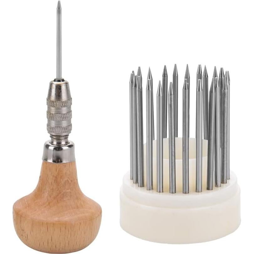 Juego de Herramientas de Beading Yosoo 24 Piezas Metal