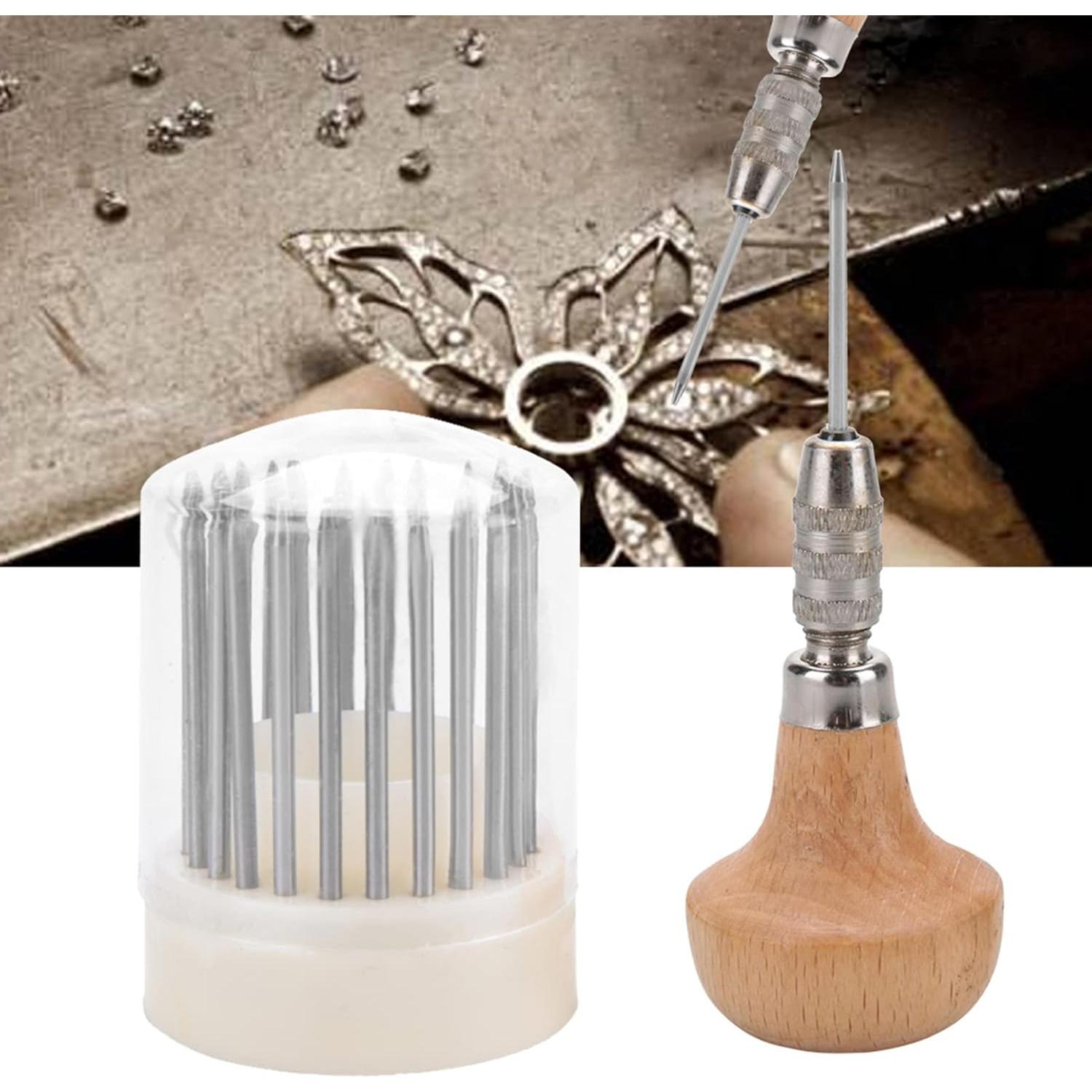 Juego de Herramientas de Beading Yosoo 24 Piezas Metal