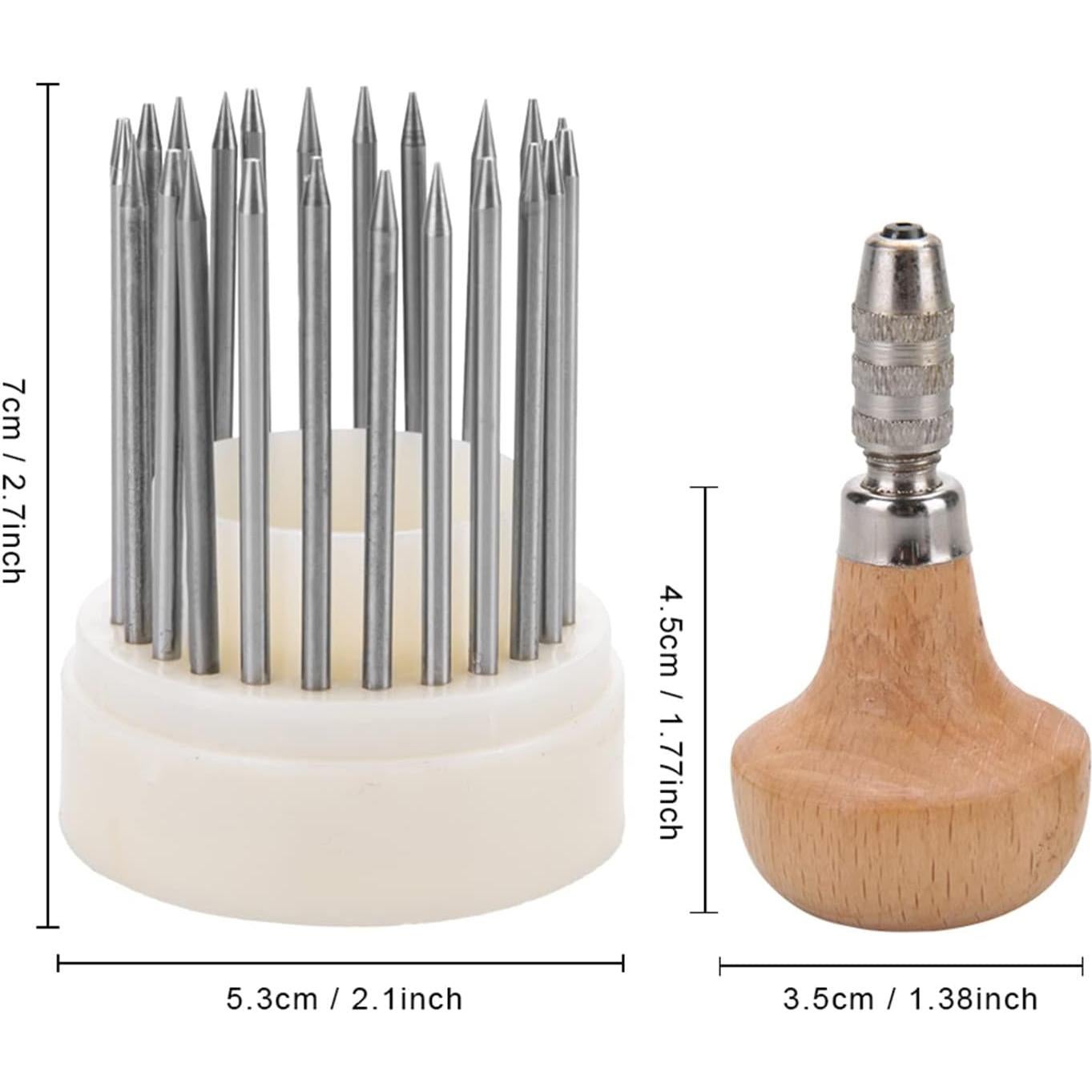 Juego de Herramientas de Beading Yosoo 24 Piezas Metal