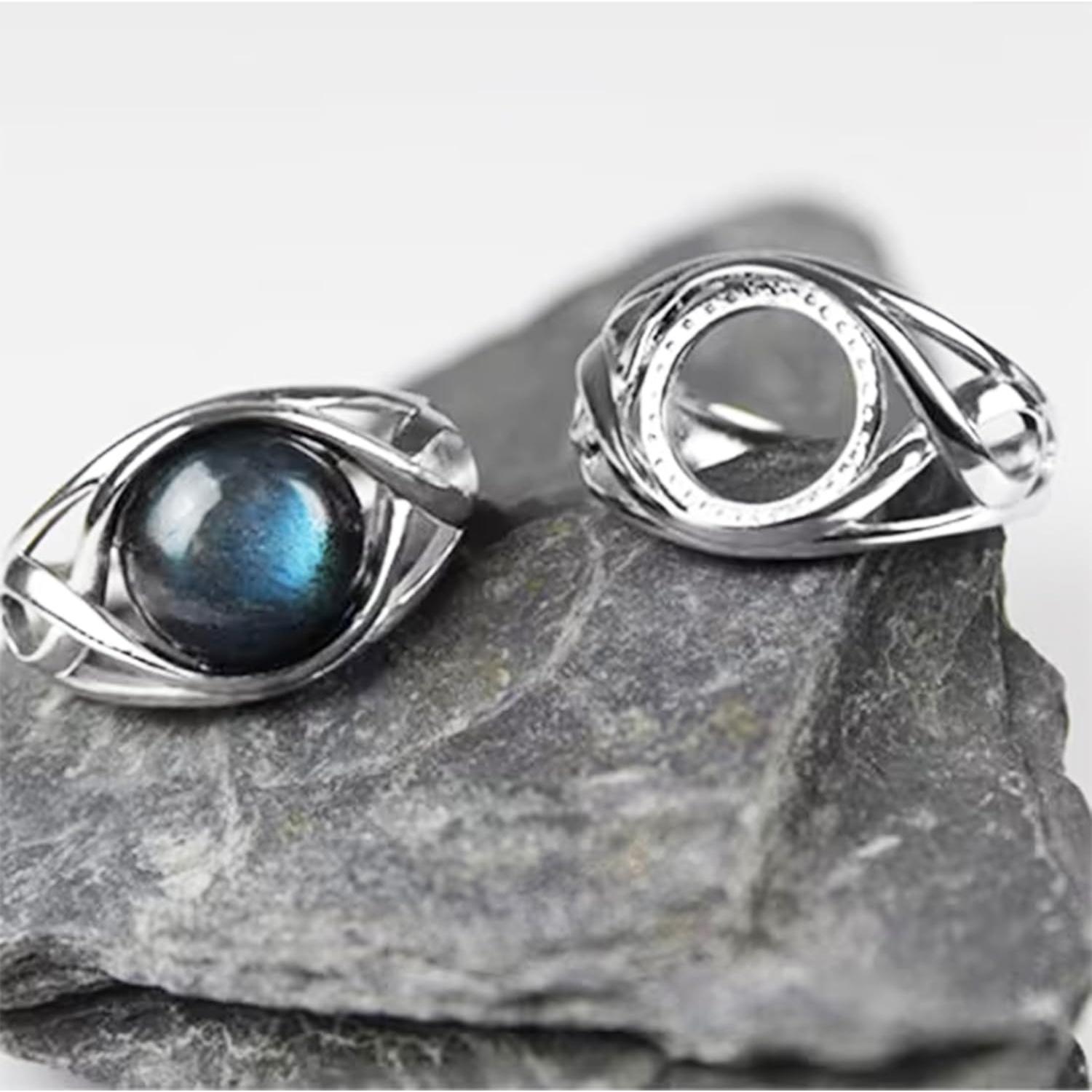 Anillo Celta 925 Jewelets 10 mm Chapado en Rodio