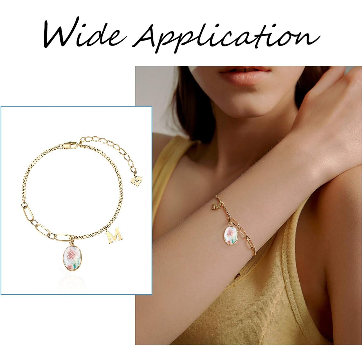 Kit de Pendientes de Cabochón UNICRAFTALE 30 Juegos Acero Inoxidable