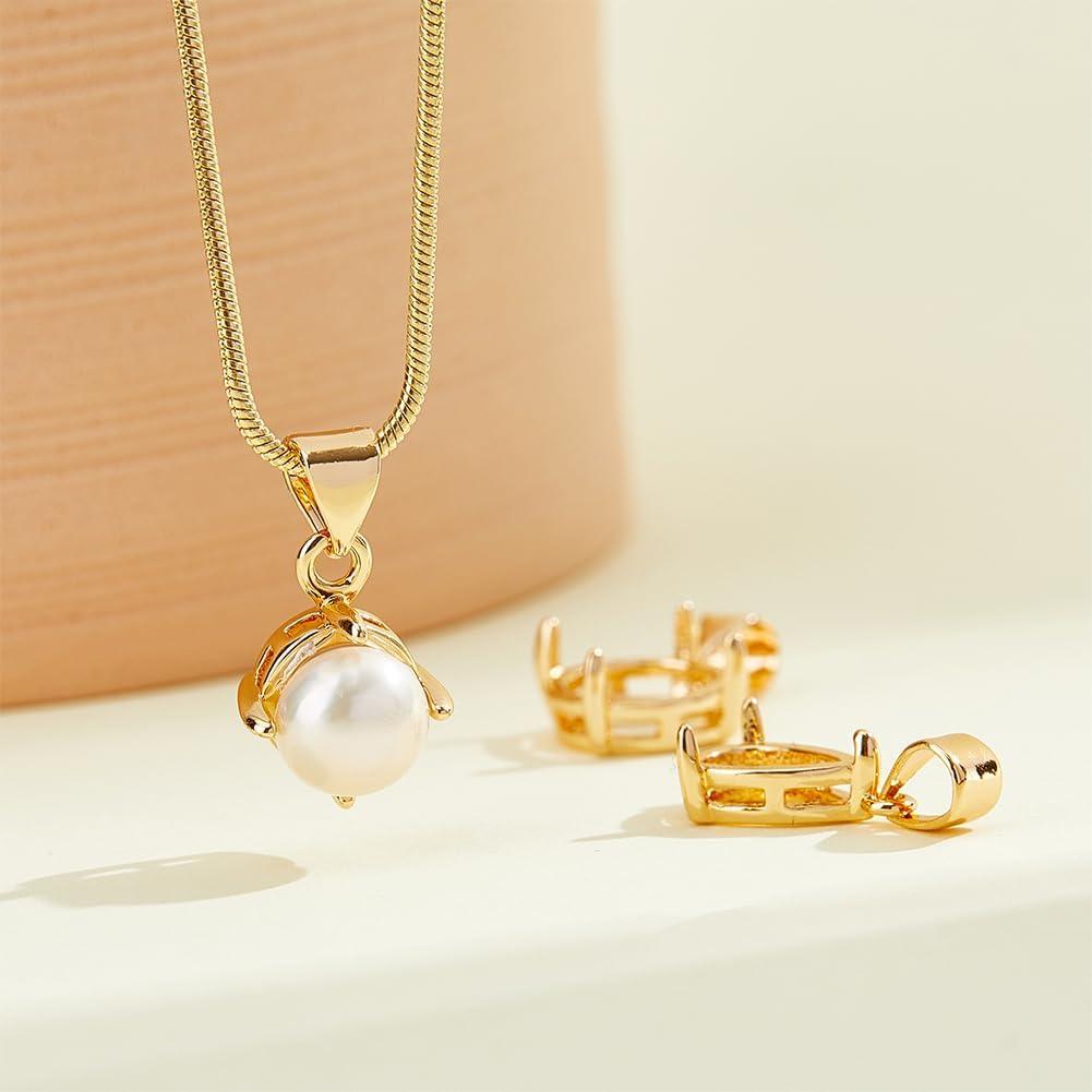 Pendientes de Joyería DIY DICOSMETIC 3 Piezas en Bronce Dorado