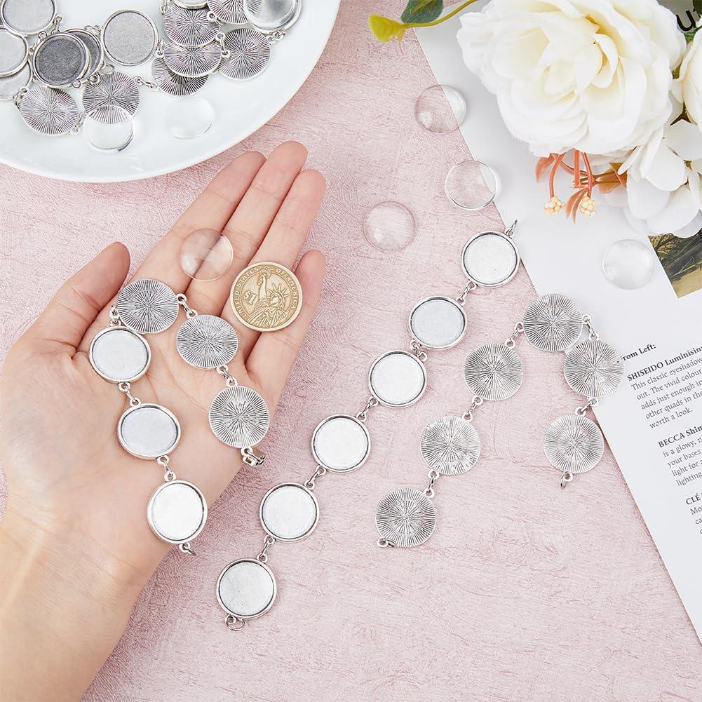 Kit de Fabricación de Pulseras DICOSMETIC 6 Piezas Platino