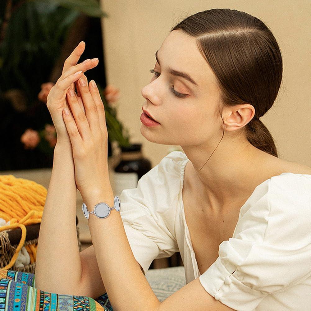 Kit de Fabricación de Pulseras DICOSMETIC 6 Piezas Platino