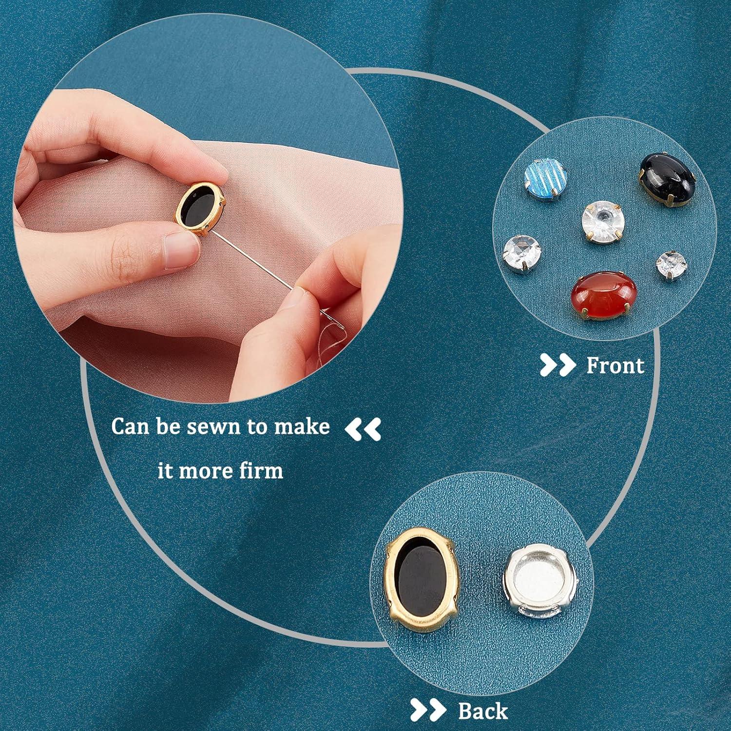 Kit de Joyería CHGCRAFT 96Pcs 24 Estilos Garra de Latón