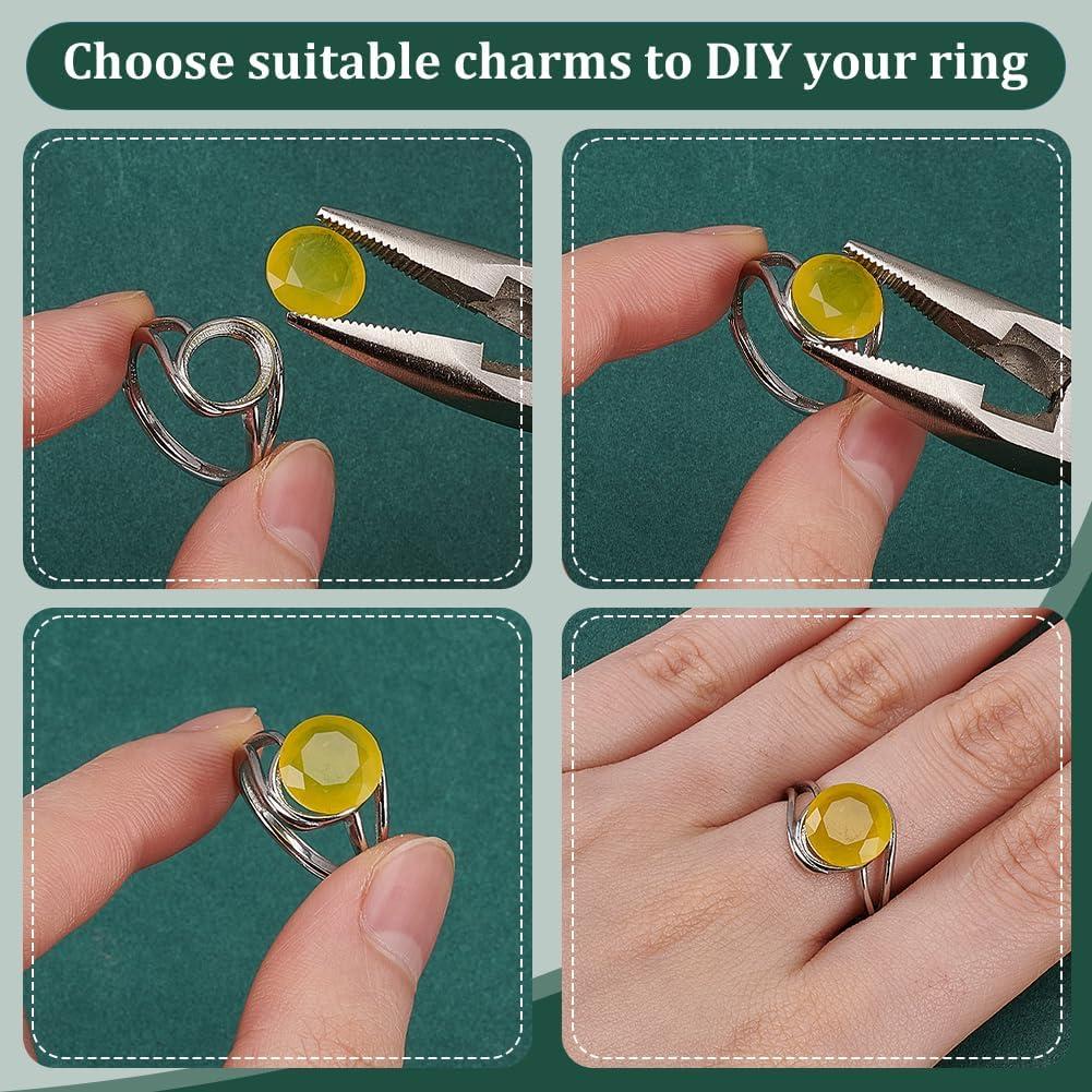 Anillo Ajustable en Plata Esterlina 925 PH PandaHall 10x9mm