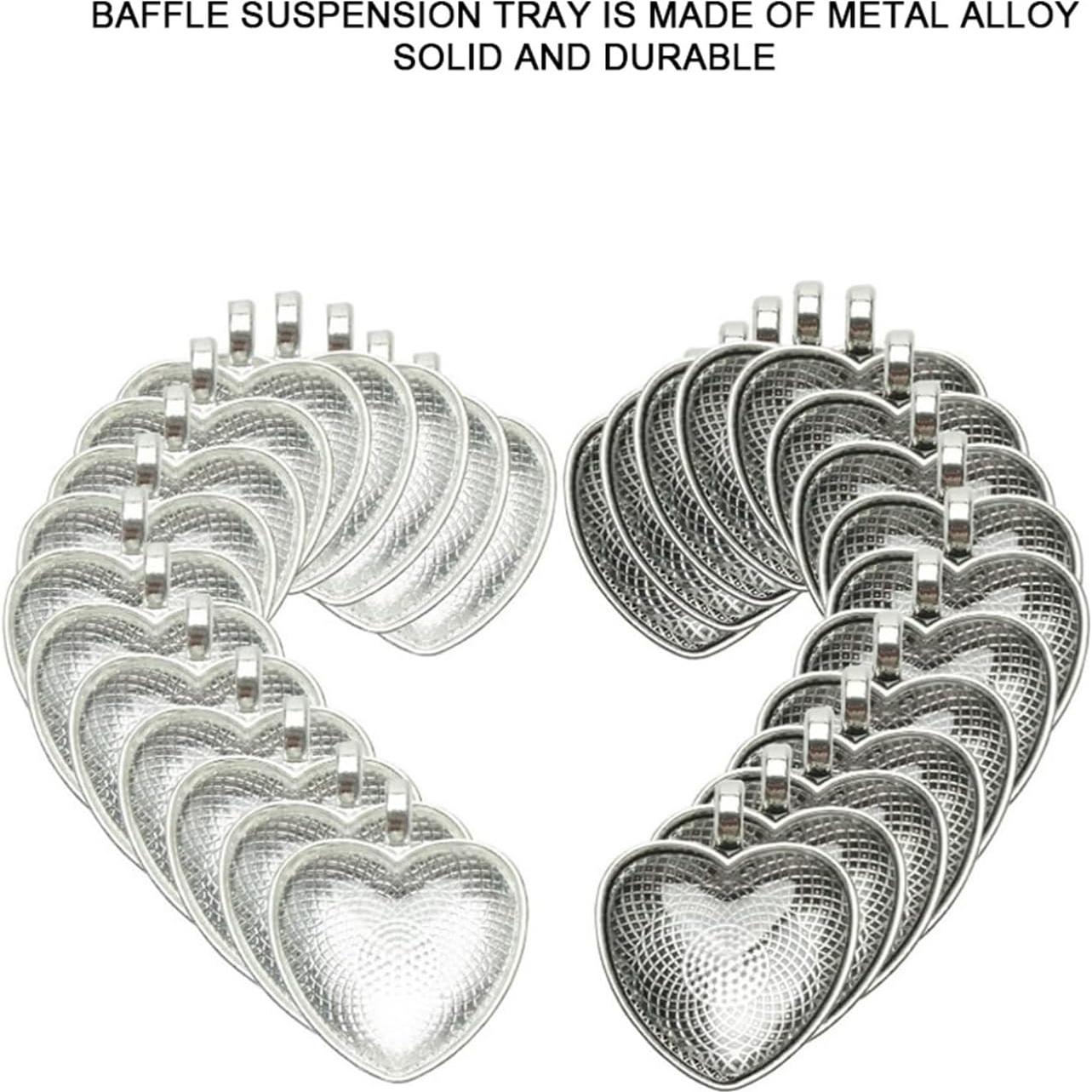 Kit de Colgantes en Forma de Corazón Greensen 60pcs