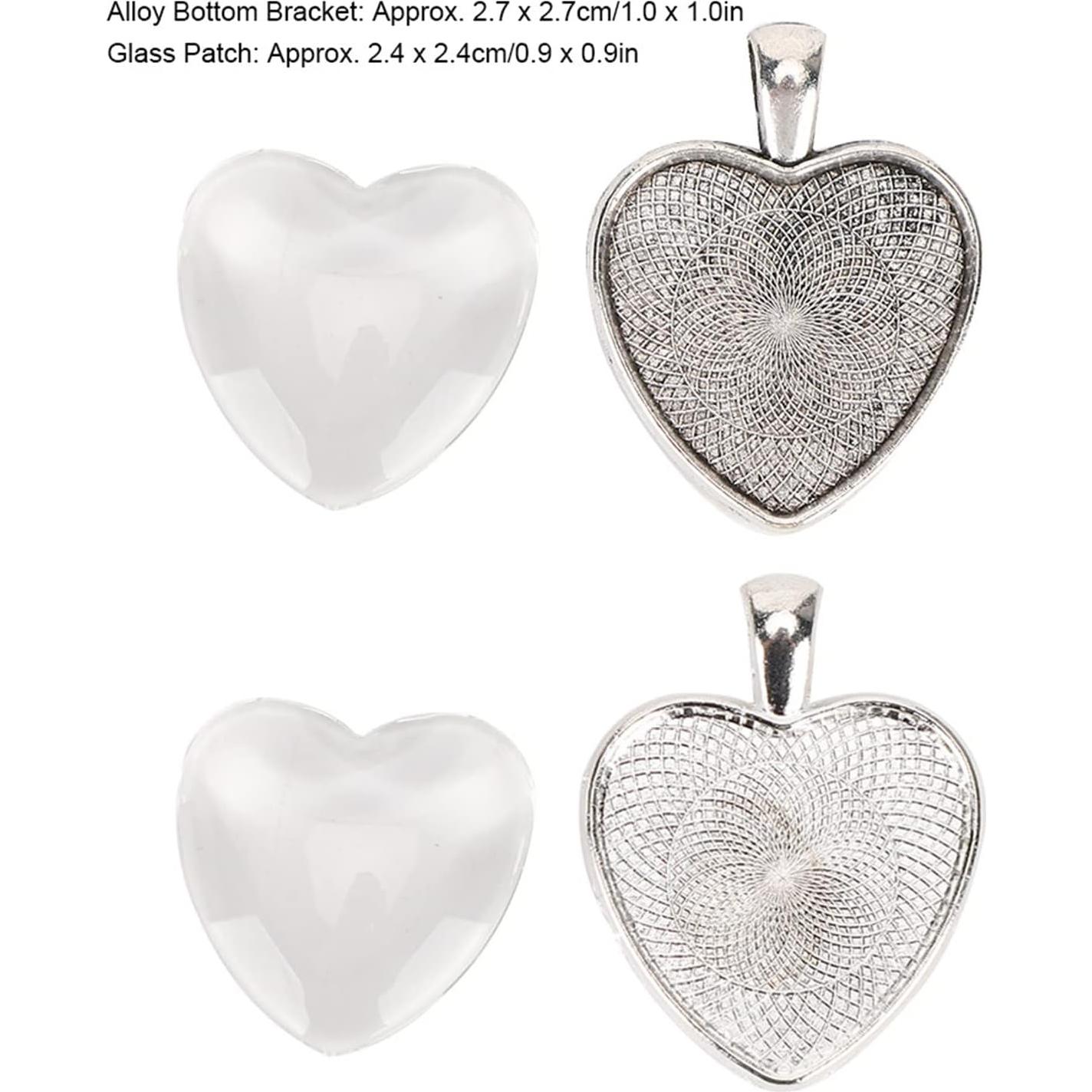 Kit de Colgantes en Forma de Corazón Greensen 60pcs