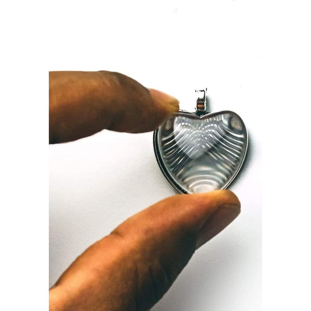 10 Bandejas Colgantes Corazón Aleación Dorada 25mm DIY Joyería