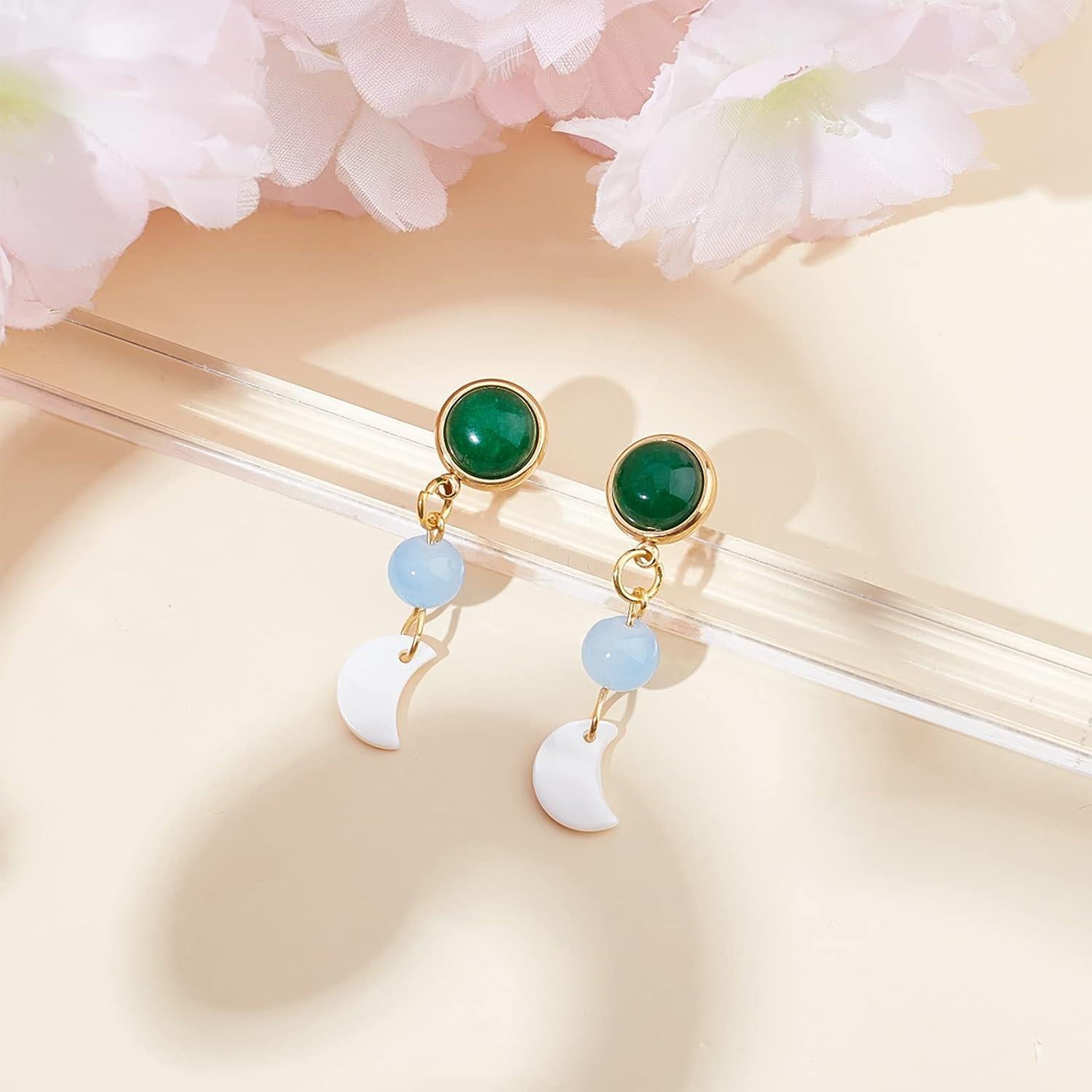 Bandeja Redonda para Pendientes UNICRAFTALE 10mm Acero Inoxidable