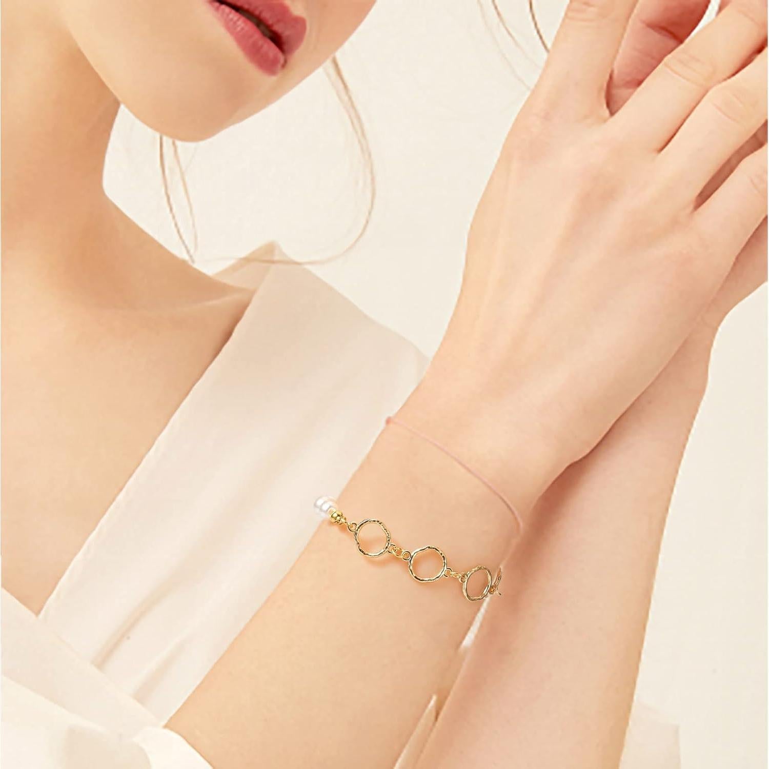 20 Conectores Redondos de Aleación Fashewelry para Joyería